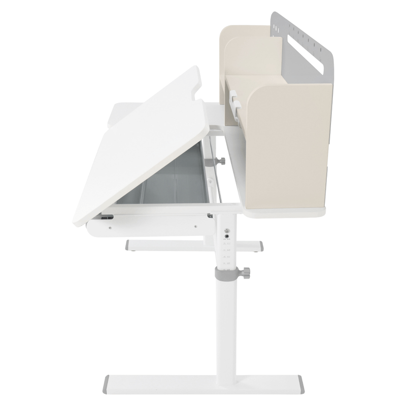 Casa si Gradina - Mobilier - Mobilier copii - Mobilier camera copiilor - Masa de scris crescatoare, gri/alb, ODIN - Infinity.ro