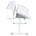 Casa si Gradina - Mobilier - Mobilier copii - Mobilier camera copiilor - Birou si scaun crescator, gri/alb, set ZION - Infinity.ro