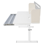 Casa si Gradina - Mobilier - Mobilier copii - Mobilier camera copiilor - Masa de scris crescatoare, gri/alb, ODIN - Infinity.ro
