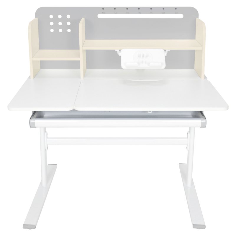 Casa si Gradina - Mobilier - Mobilier copii - Mobilier camera copiilor - Masa de scris crescatoare, gri/alb, ODIN - Infinity.ro