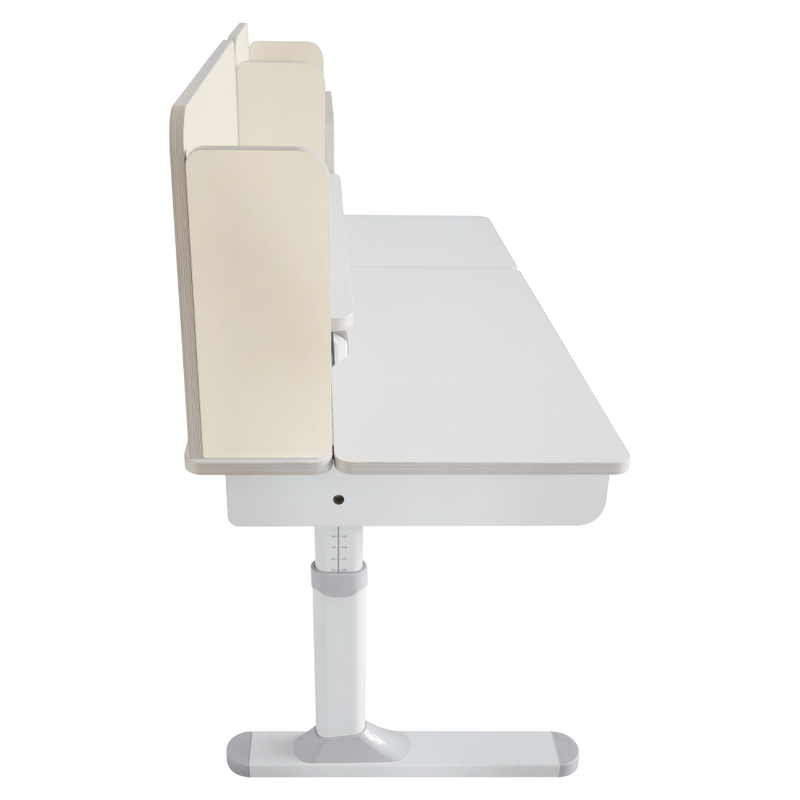 Casa si Gradina - Mobilier - Mobilier copii - Mobilier camera copiilor - Birou crescator, natural/alb, LEDIN - Infinity.ro