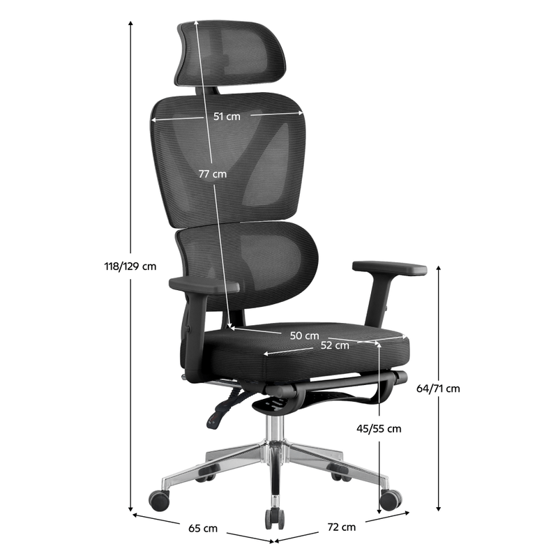 Casa si Gradina - Mobilier - Scaune si fotolii - Scaune - Fotoliu de birou, negru/crom, DEMOS - Infinity.ro