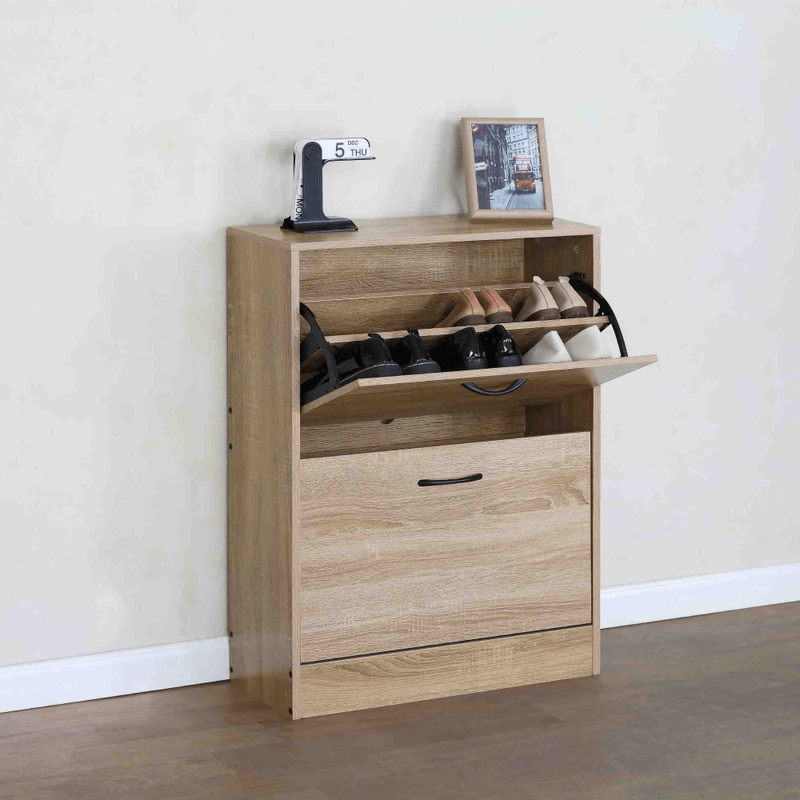 Casa si Gradina - Mobilier - Dulapuri si sifoniere - Dulapuri pantofi - Pantofar, 2 randuri, stejar, BOTNIX - Infinity.ro