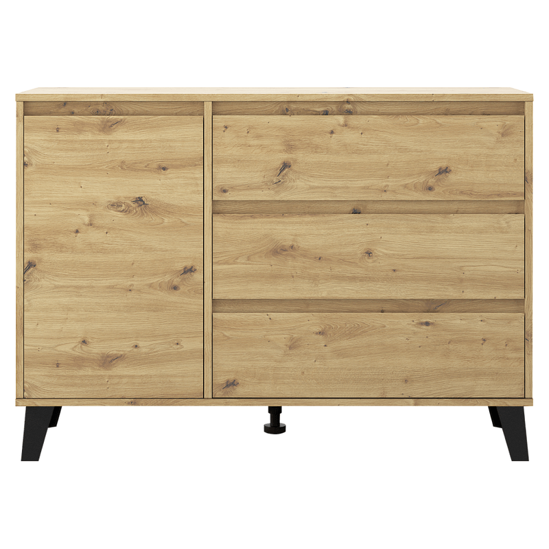 Casa si Gradina - Mobilier - Comode si corpuri - Comode - Comoda, stejar artisan, BOGAN NEW 1D3S - Infinity.ro