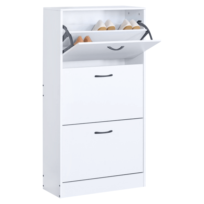 Casa si Gradina - Mobilier - Dulapuri si sifoniere - Dulapuri pantofi - Pantofar, 3 randuri, alb, BOTORIA - Infinity.ro