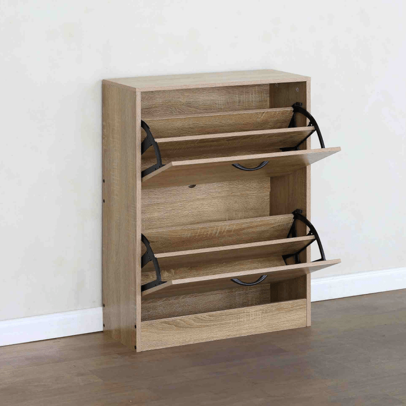 Casa si Gradina - Mobilier - Dulapuri si sifoniere - Dulapuri pantofi - Pantofar, 2 randuri, stejar, BOTNIX - Infinity.ro