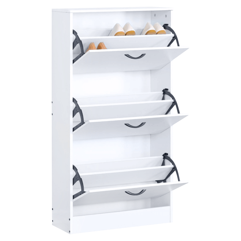 Casa si Gradina - Mobilier - Dulapuri si sifoniere - Dulapuri pantofi - Pantofar, 3 randuri, alb, BOTORIA - Infinity.ro