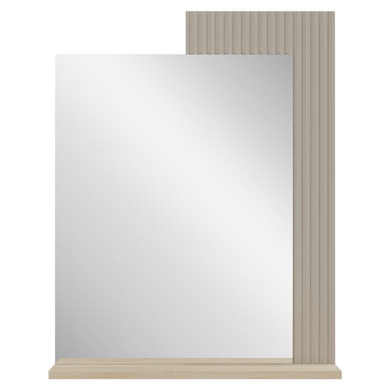 Casa si Gradina - Decoratiuni - Oglinzi - Oglinda 65, gri Taupe/stejar silverjack, DOMCA - Infinity.ro