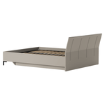 Casa si Gradina - Mobilier - Paturi si accesorii - Paturi - Pat matrimonial, 160x200, gri-maroniu Taupe, DOMCA - Infinity.ro