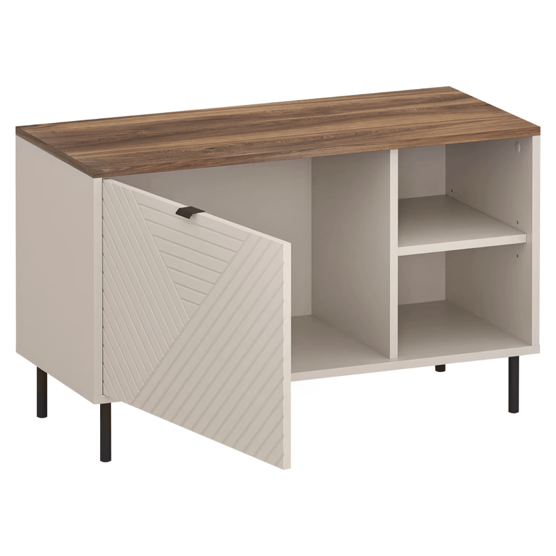 Casa si Gradina - Mobilier - Dulapuri si sifoniere - Dulapuri pantofi - Pantofar, casmir/stejar castello, EYCO 1K - Infinity.ro