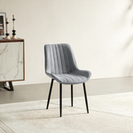 Casa si Gradina - Mobilier - Scaune si fotolii - Scaune - Scaun de sufragerie, gri deschis/negru, ZAJRA - Infinity.ro