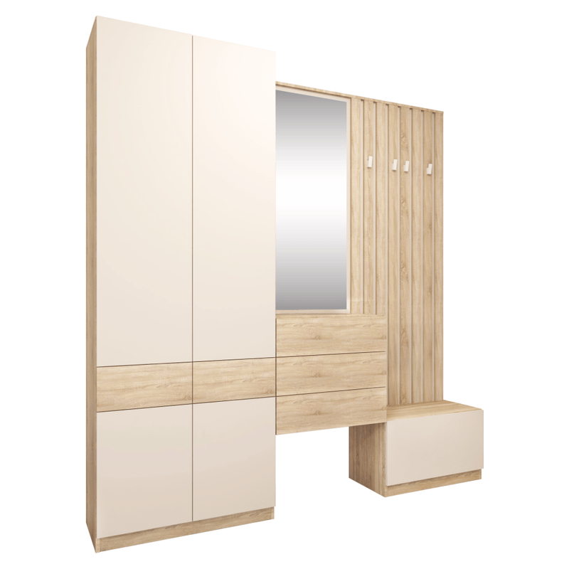 Casa si Gradina - Mobilier - Organizare si depozitare - Cuiere - Cuier, stejar sonoma/casmir, VERTIO WIE67 - Infinity.ro
