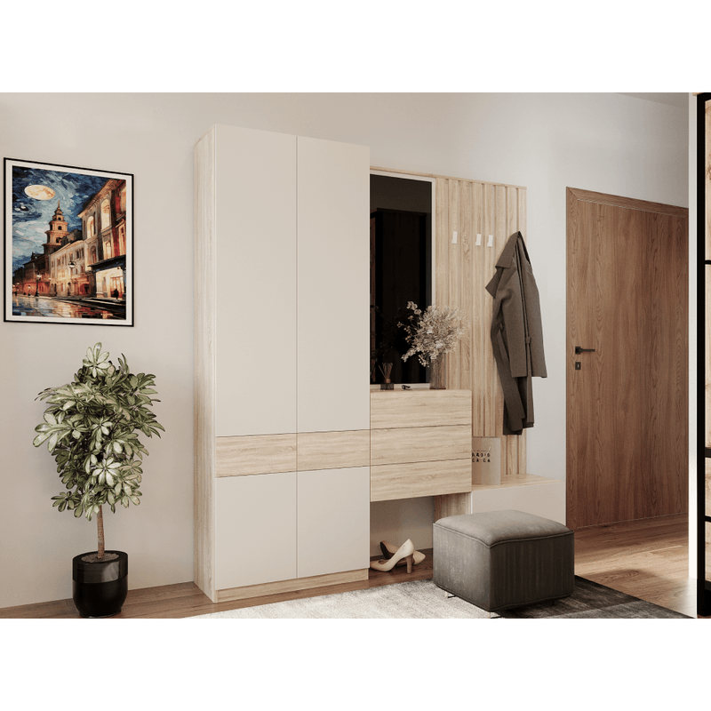 Casa si Gradina - Decoratiuni - Oglinzi - Oglinda, stejar sonoma/casmir, VERTIO LUS63 - Infinity.ro