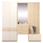 Casa si Gradina - Mobilier - Organizare si depozitare - Cuiere - Cuier, stejar sonoma/casmir, VERTIO WIE67 - Infinity.ro