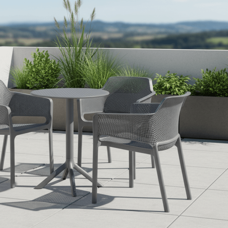 Casa si Gradina - Gradina si terasa - Mobilier exterior - Mese gradina - Masa de gradina, gri, SAILOR - Infinity.ro