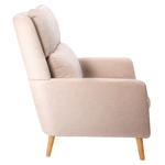 Casa si Gradina - Mobilier - Scaune si fotolii - Fotolii - Fotoliu de relaxare, bej, DEMIR - Infinity.ro