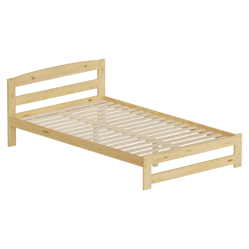 Casa si Gradina - Mobilier - Mobilier copii - Patuturi copii - Pat cu somiera, natural, 120x200, AZRA - Infinity.ro