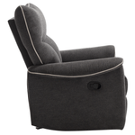 Casa si Gradina - Mobilier - Scaune si fotolii - Fotolii - Fotoliu relaxant, gri inchis/gri deschis, NADER - Infinity.ro