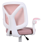 Casa si Gradina - Mobilier - Scaune si fotolii - Scaune - Fotoliu de birou, roz/alb, SOLARI - Infinity.ro