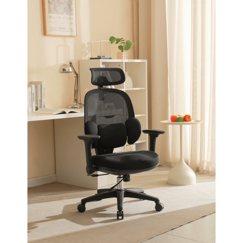 Casa si Gradina - Mobilier - Scaune si fotolii - Scaune - Fotoliu de birou, negru, ABRAMO - Infinity.ro