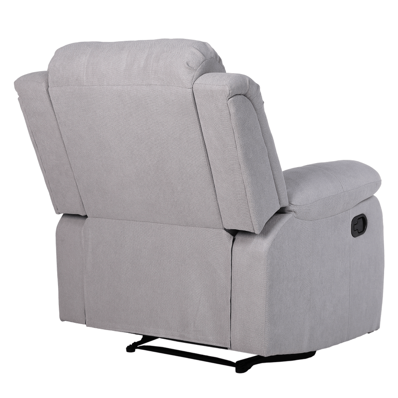 Casa si Gradina - Mobilier - Scaune si fotolii - Fotolii - Fotoliu relaxant reglabil, material gri deschis, ASKOY NEW - Infinity.ro