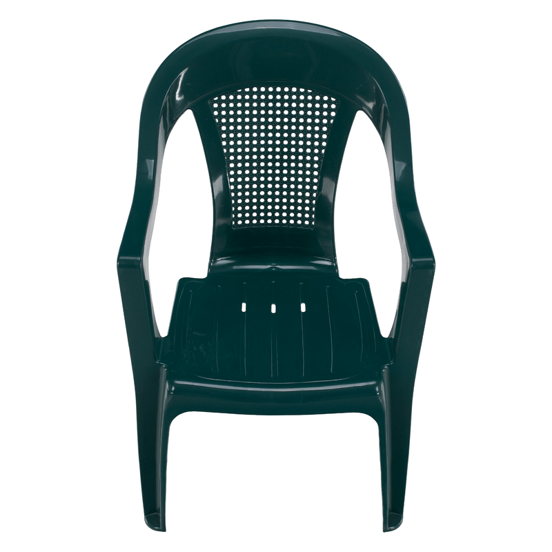 Casa si Gradina - Gradina si terasa - Mobilier exterior - Scaune si sezlonguri gradina - Fotoliu de gradina stivuibil, verde, MEDRO - Infinity.ro