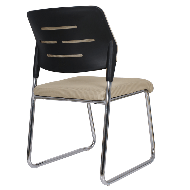 Casa si Gradina - Mobilier - Scaune si fotolii - Scaune - Scaun de conferinta, maro deschis/crom, KLEDI - Infinity.ro