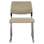 Casa si Gradina - Mobilier - Scaune si fotolii - Scaune - Scaun de conferinta, maro deschis/crom, KLEDI - Infinity.ro