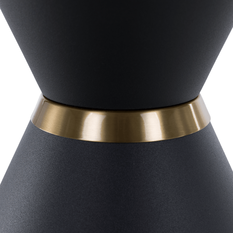 Casa si Gradina - Mobilier - Mese si birouri - Masute de cafea - Masute de cafea, set de 2 bucati, marmura/negru/auriu, metal, MABUZ NEW - Infinity.ro