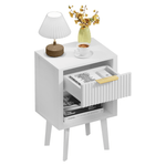 Casa si Gradina - Mobilier - Comode si corpuri - Noptiere - Noptiera, alba, TOBI - Infinity.ro