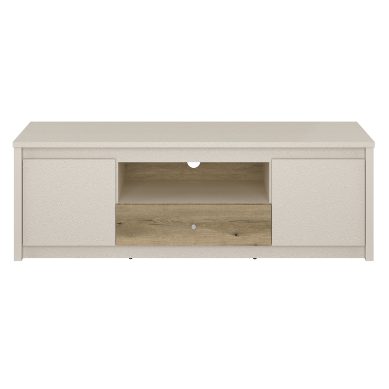 Casa si Gradina - Mobilier - Comode si corpuri - Comode - Masuta TV, casmir/stejar evoke, KAROS 2D1S - Infinity.ro