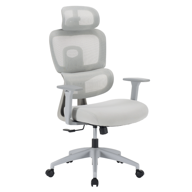 Casa si Gradina - Mobilier - Scaune si fotolii - Scaune - Fotoliu de birou, gri deschis/gri, portanta 150 kg, ERMEN - Infinity.ro