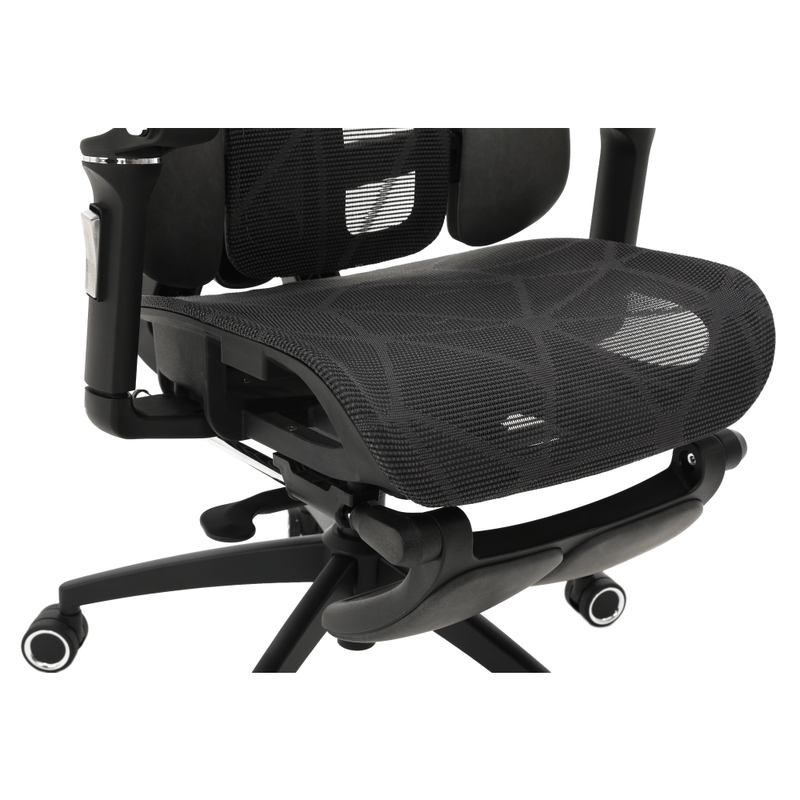 Casa si Gradina - Mobilier - Scaune si fotolii - Scaune - Fotoliu de birou, gri inchis/negru, portanta 150 kg, VILMER - Infinity.ro