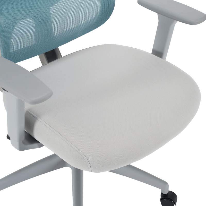 Casa si Gradina - Mobilier - Scaune si fotolii - Scaune - Fotoliu de birou, neomint/gri deschis/gri, portanta 150 kg, ERMEN - Infinity.ro