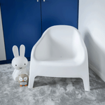 Casa si Gradina - Gradina si terasa - Mobilier exterior - Scaune si sezlonguri gradina - Scaun stivuibil, alb, plastic, SOKRA NEW - Infinity.ro