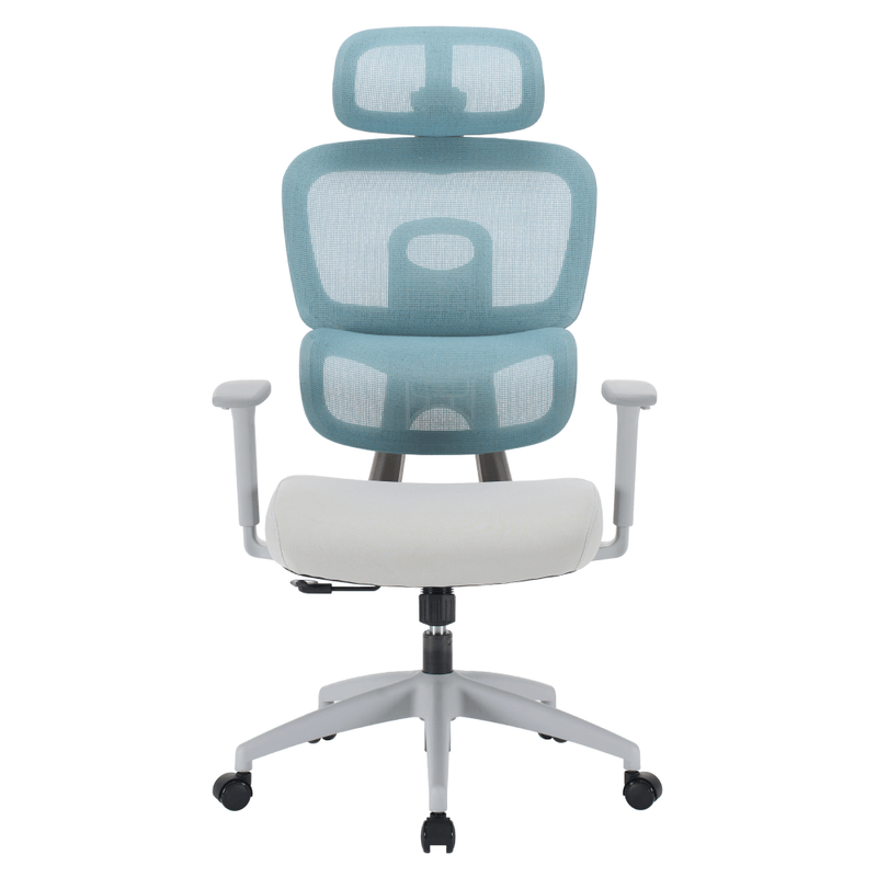 Casa si Gradina - Mobilier - Scaune si fotolii - Scaune - Fotoliu de birou, neomint/gri deschis/gri, portanta 150 kg, ERMEN - Infinity.ro