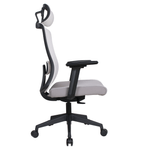 Casa si Gradina - Mobilier - Scaune si fotolii - Scaune - Scaun de birou, gri/negru, portanta 150 kg, ROSANO - Infinity.ro