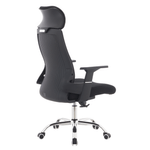 Casa si Gradina - Mobilier - Scaune si fotolii - Scaune - Fotoliu de birou, negru/crom, portanta 150 kg, HOLGER - Infinity.ro