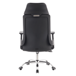 Casa si Gradina - Mobilier - Scaune si fotolii - Scaune - Fotoliu de birou, negru/crom, portanta 150 kg, HOLGER - Infinity.ro