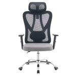 Casa si Gradina - Mobilier - Scaune si fotolii - Scaune - Fotoliu de birou, gri inchis/gri deschis/crom, portanta 150 kg, ADEMIR - Infinity.ro