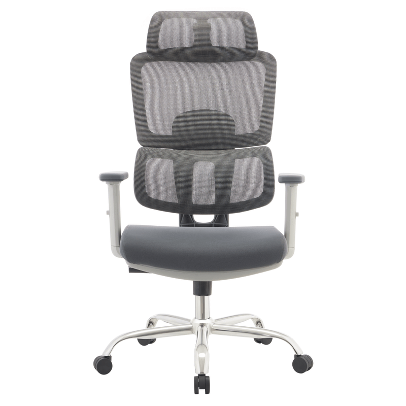 Casa si Gradina - Mobilier - Scaune si fotolii - Scaune - Fotoliu de birou, gri/crom, portanta 150 kg, BYRON - Infinity.ro