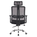 Casa si Gradina - Mobilier - Scaune si fotolii - Scaune - Fotoliu de birou, negru/crom, portanta 150 kg, DUVAL - Infinity.ro