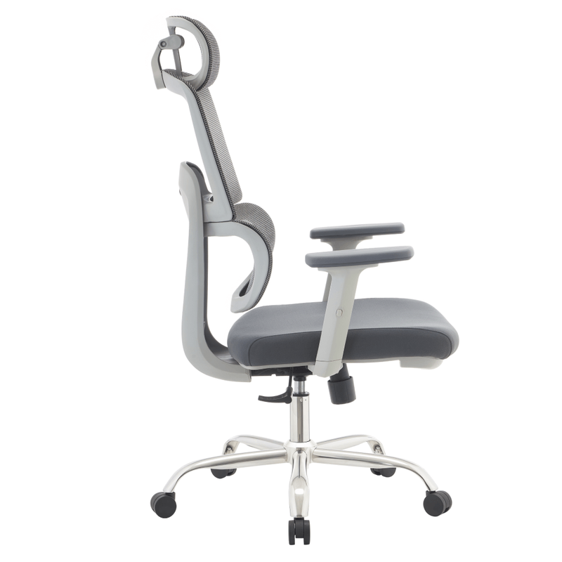 Casa si Gradina - Mobilier - Scaune si fotolii - Scaune - Fotoliu de birou, gri/crom, portanta 150 kg, BYRON - Infinity.ro