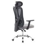 Casa si Gradina - Mobilier - Scaune si fotolii - Scaune - Fotoliu de birou, gri inchis/gri deschis/crom, portanta 150 kg, ADEMIR - Infinity.ro