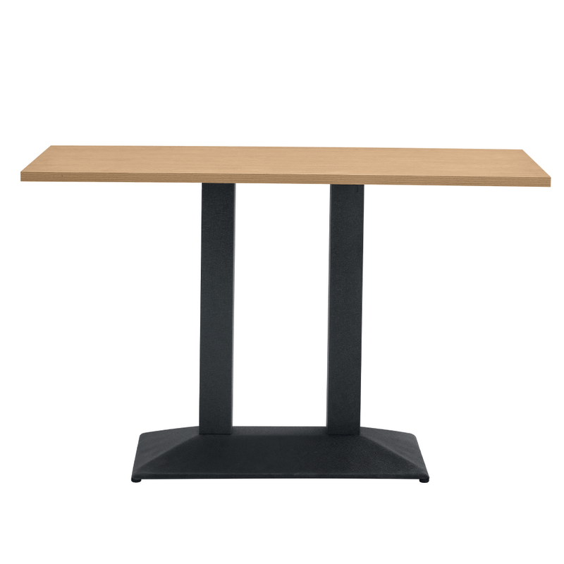 Casa si Gradina - Mobilier - Mese si birouri - Mese bucatarie si dining - Masa de sufragerie bistro, stejar sonoma/negru, 120x60 cm, RINALDO TYP 2 - Infinity.ro
