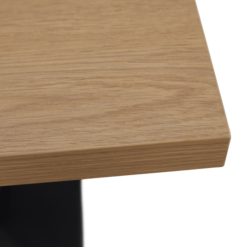 Casa si Gradina - Mobilier - Mese si birouri - Mese bucatarie si dining - Masa de sufragerie bistro, stejar sonoma/negru, 70x70 cm, RINALDO TYP 1 - Infinity.ro
