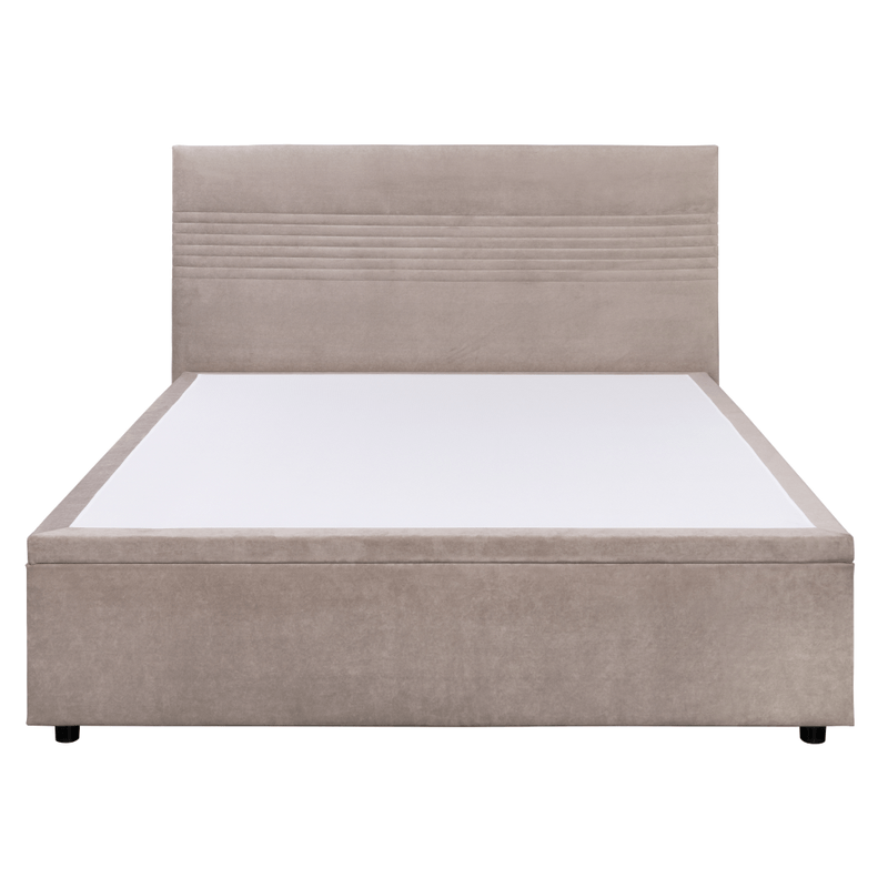 Casa si Gradina - Mobilier - Paturi si accesorii - Paturi - Pat cu spatiu de depozitare, 160x200, alb, RUNOL - Infinity.ro