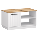 Casa si Gradina - Mobilier - Mese si birouri - Masute de cafea - Masuta de cafea, alb/stejar evoke, VELIS 1D - Infinity.ro