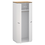 Casa si Gradina - Mobilier - Dulapuri si sifoniere - Dulapuri - Dulap, alb/stejar evoke, VELIS 2D - Infinity.ro