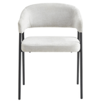 Casa si Gradina - Mobilier - Scaune si fotolii - Scaune - Fotoliu de sufragerie design, gri deschis/negru, NIZAR TYP 2 - Infinity.ro